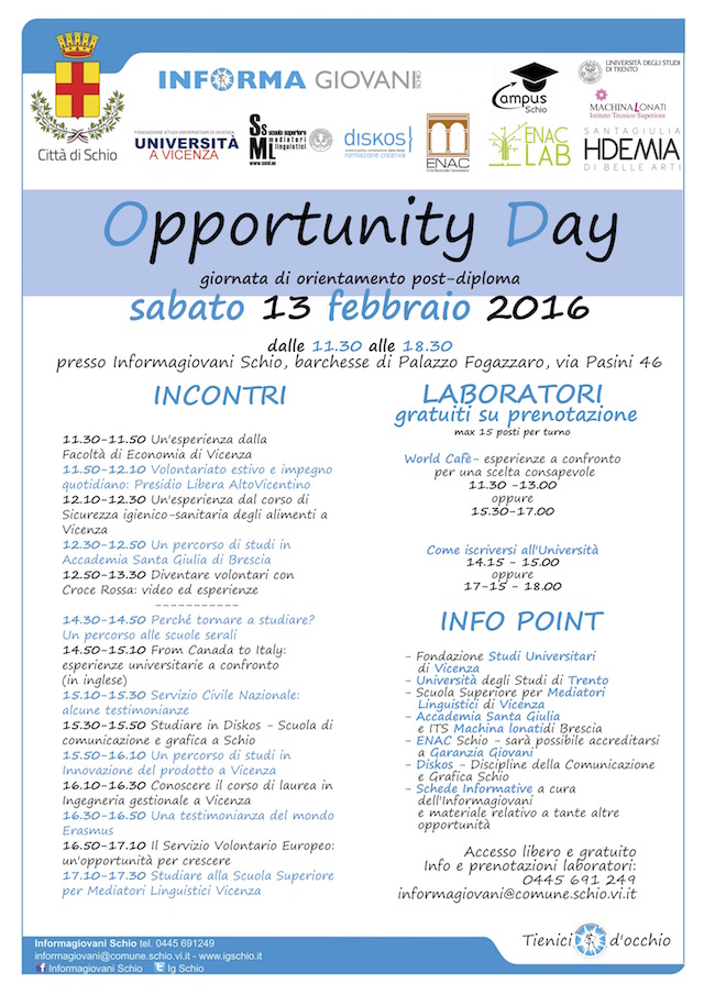 Opportunity Day 2016